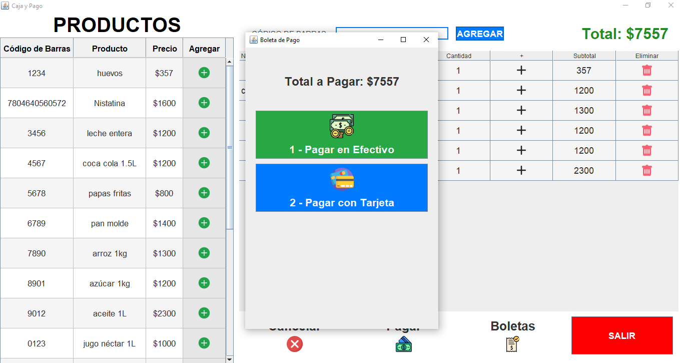 Software POS Java