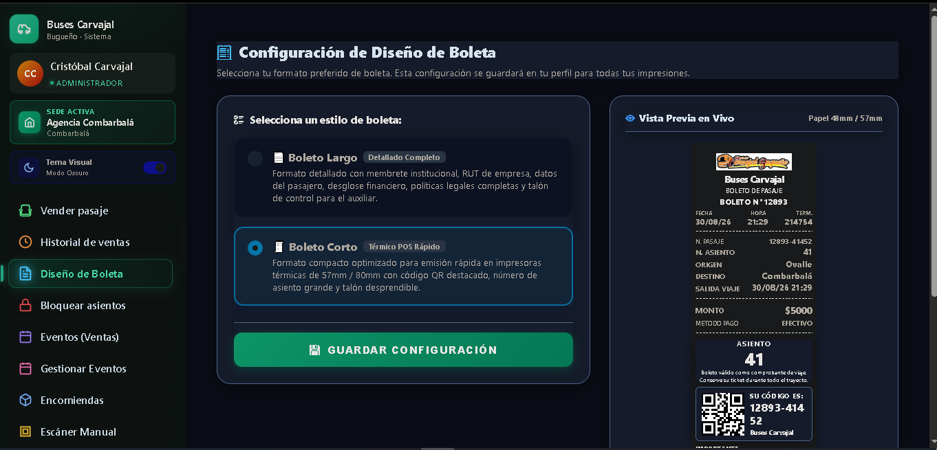 Boletos QR